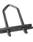A 1/2-inch U-bolt going through a 1/2-inch U-bolt plate, measuring 6 inches in length.