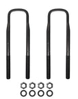 1 inch forged top round U-bolt kit, 15-1/2 inch length. Include U-bolts, nuts and washers.