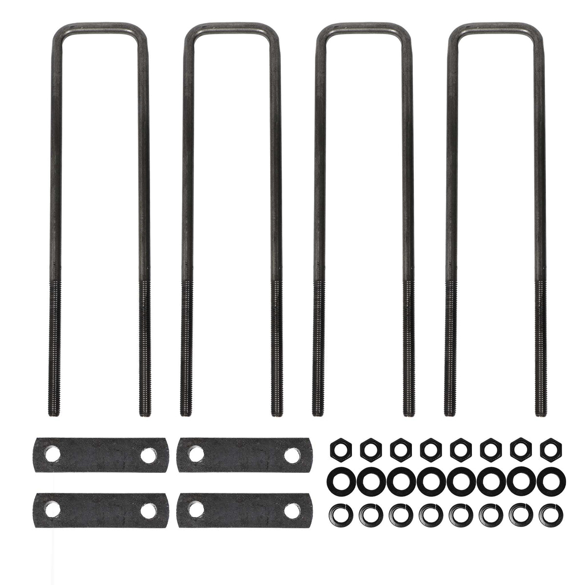 1330 U-Bolt Kit – (2) U-Bolts With Nuts & Washers, 1-1/8" Diameter Caps, For Yoke – QP 1330UB