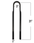 Aubk8471-212 U-bolt kit diagram.