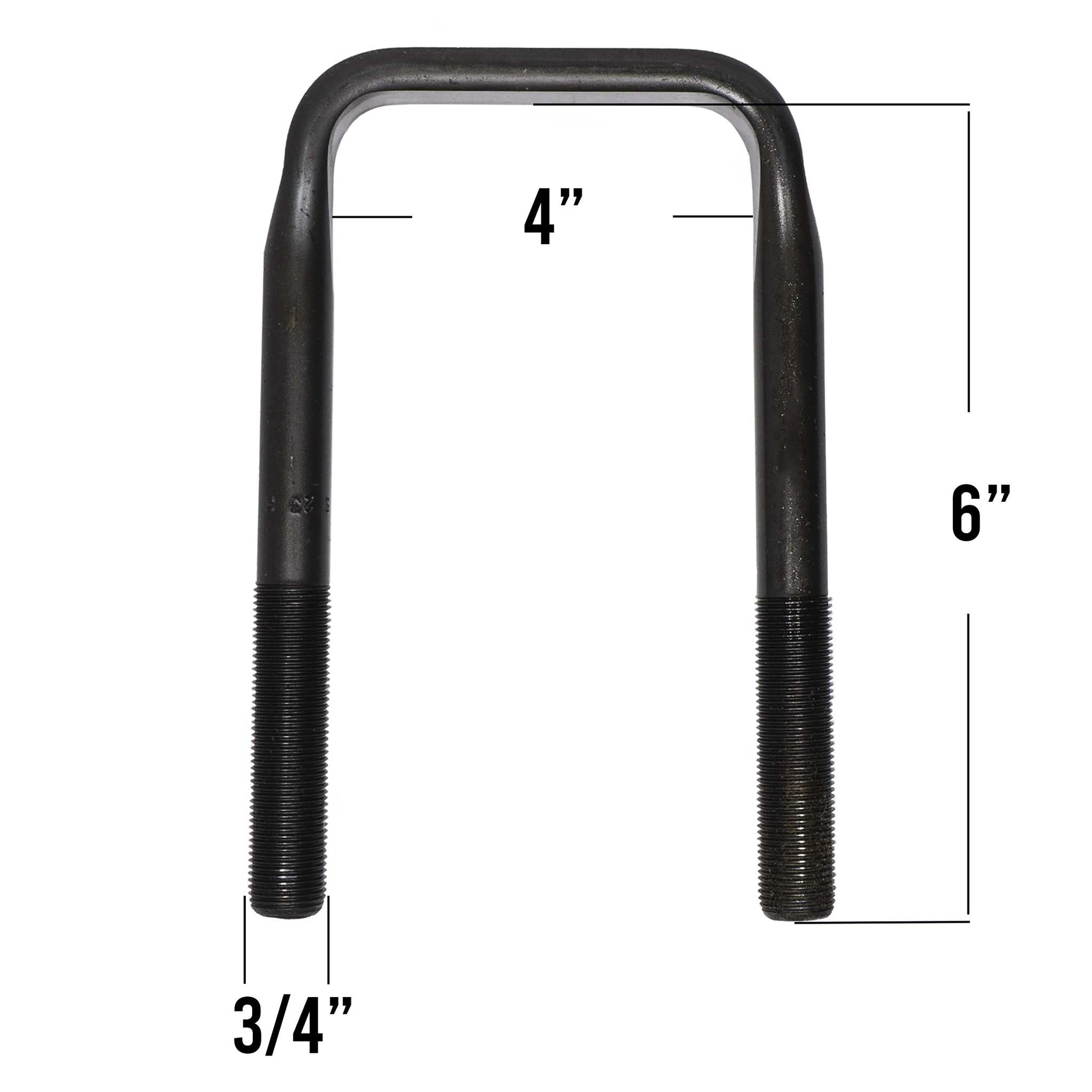 Aubk8554-060 U-bolt kit diagram.