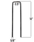 Body U-bolt kit 3.5 inch inside 12 inch long.