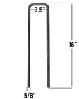 Body U-bolt kit 3.5 inch inside 16 inch long.