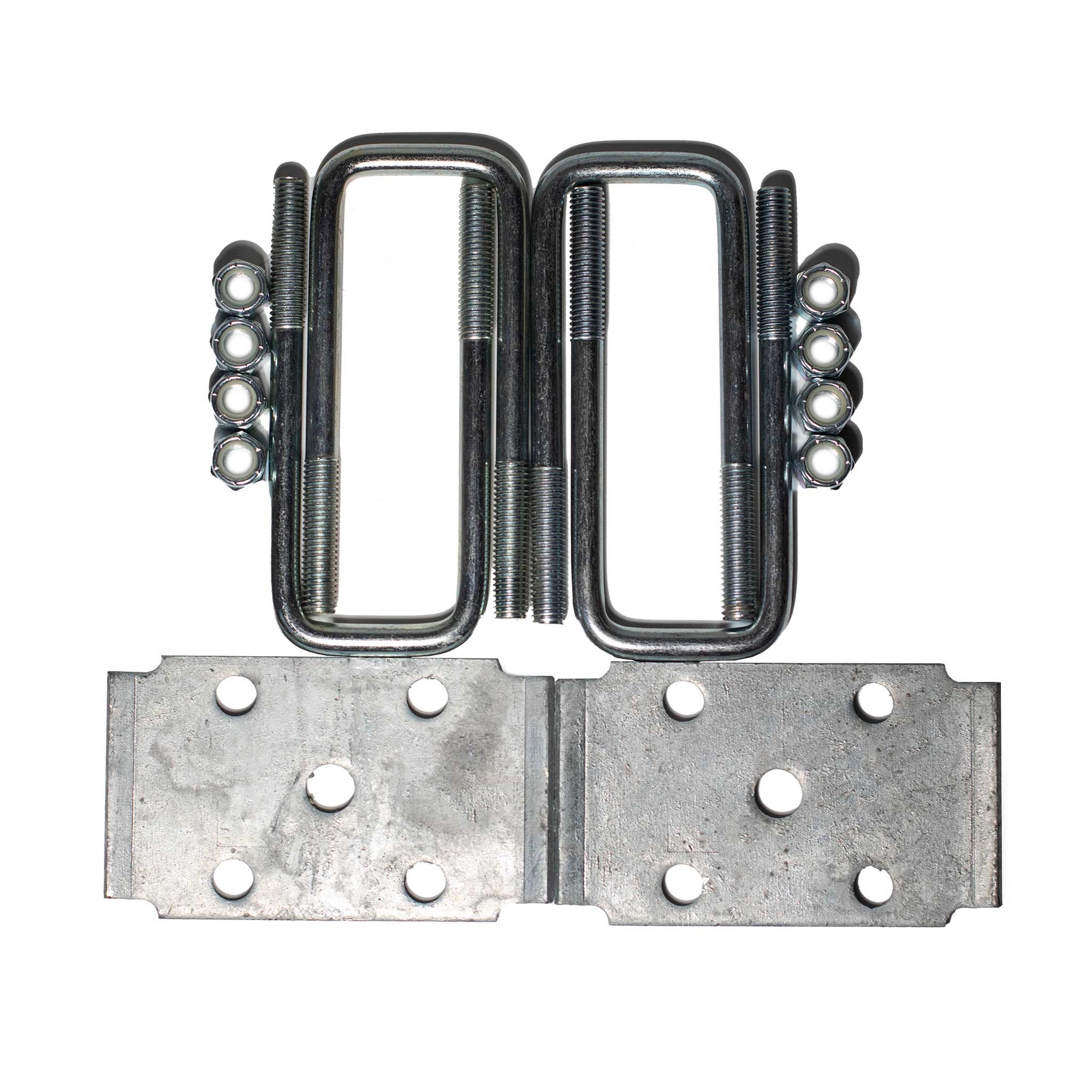 Trailer U-bolt kit square 5 inch leg length.